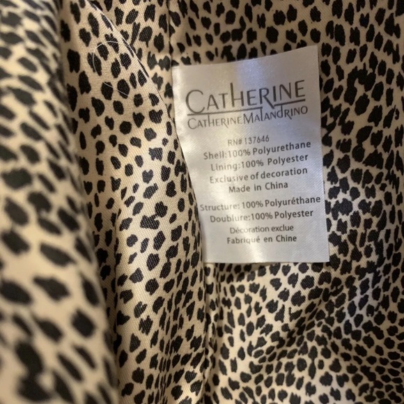 *SOLD* Catherine Malandrino "Rose" Vegan Tote Bag - Picture 5 of 8